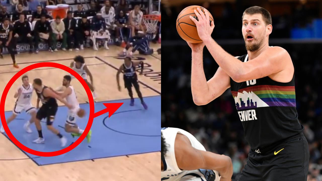 NBA(影)／這樣也助攻！約基奇「平凡轉身成絕妙小球」還加碼「壓哨羅國蝦」怎守？