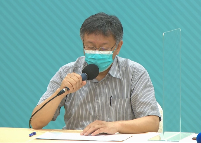 LIVE／台北將開放72歲以上長者接種莫德納　柯文哲15:30記者會說明