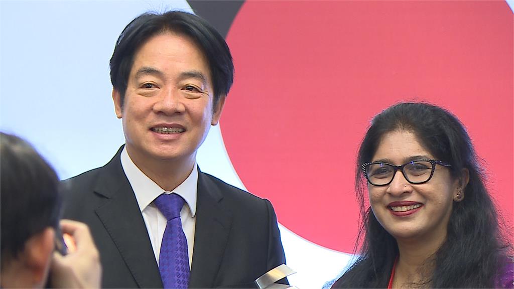 頒發亞洲民主人權獎　賴清德：台灣是捍衛民主最前線