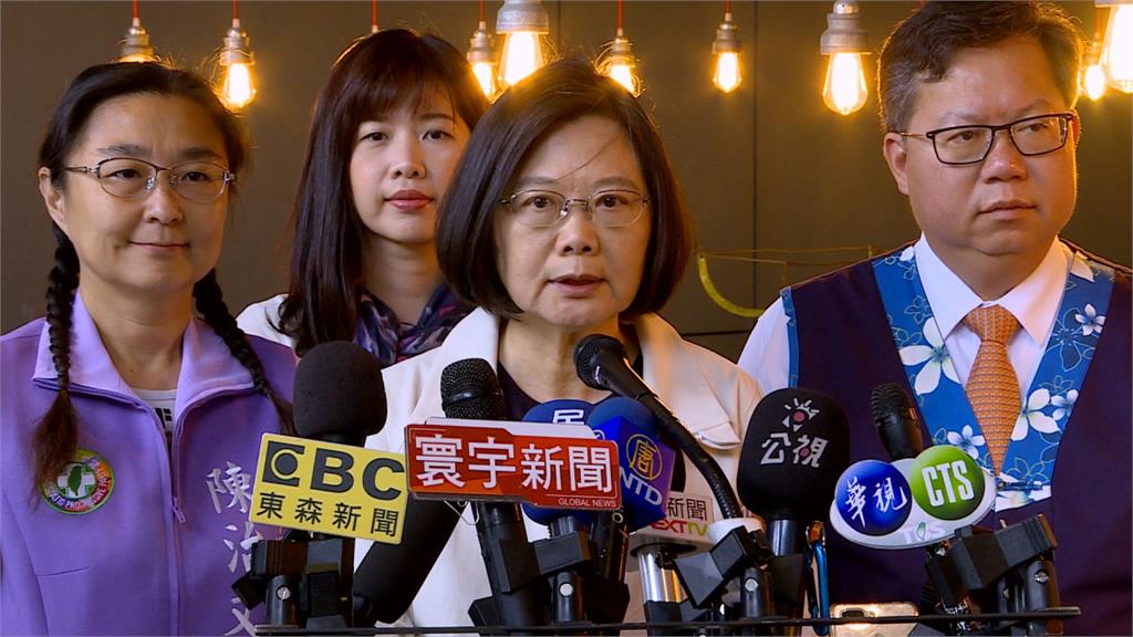 宋楚瑜若支持一國兩制 蔡英文：我們會請他離任總統府資政
