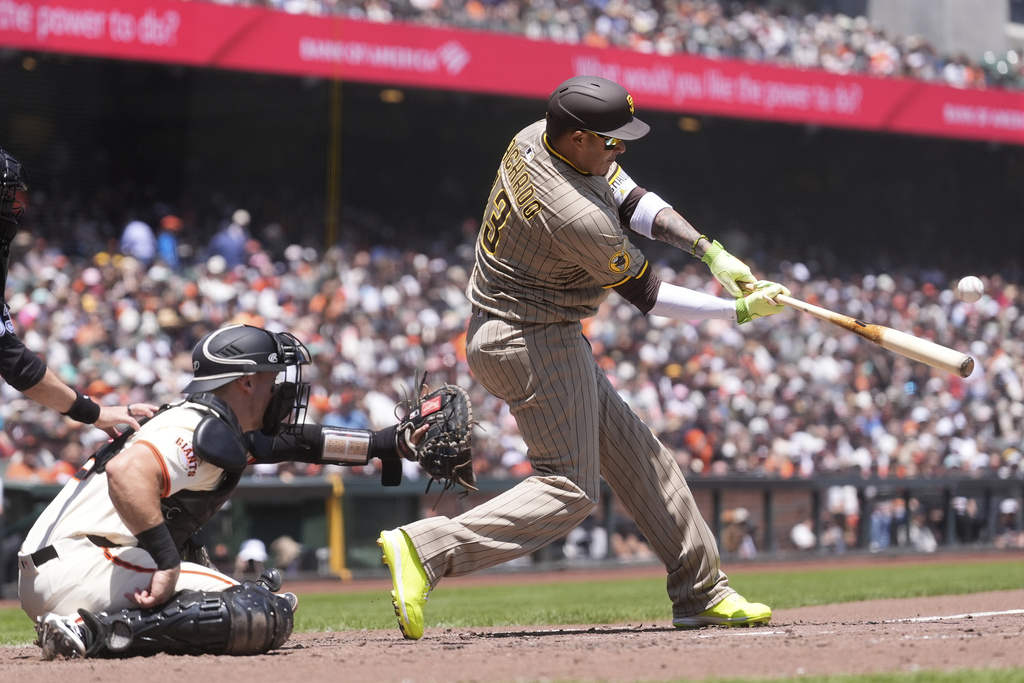 MLB(影)／Machado生涯第350轟出爐　教士仍1分飲恨不敵同區巨人