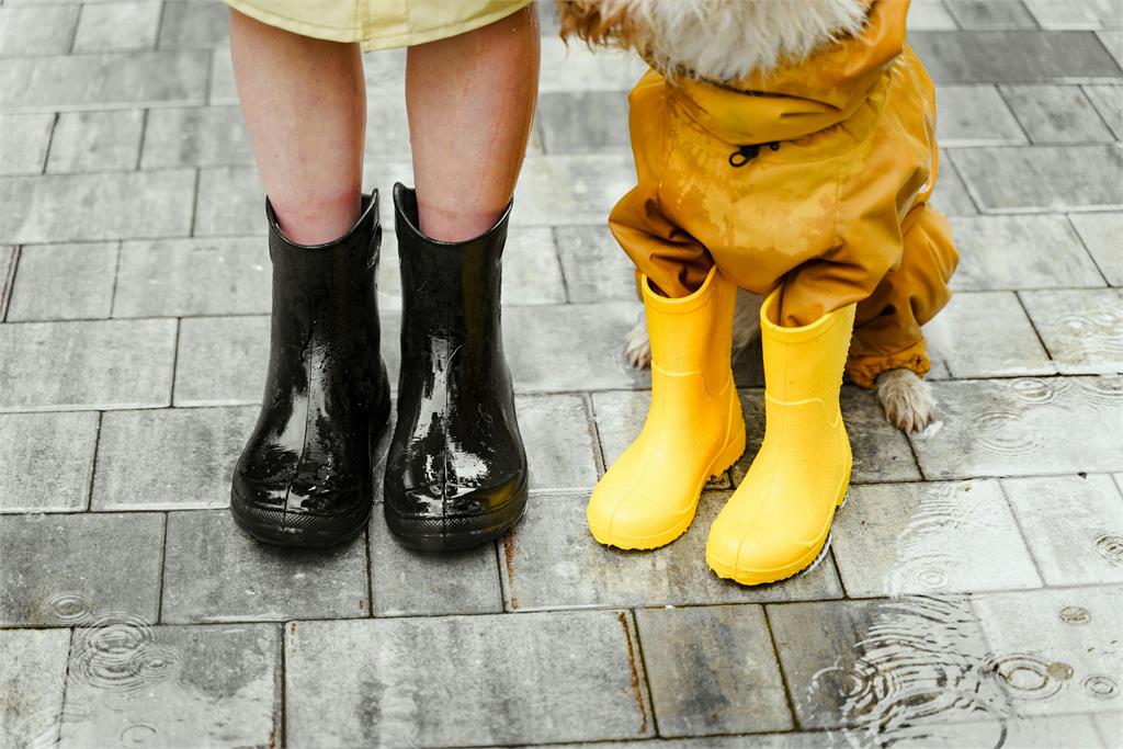 雨天「鞋襪濕透」到底該穿什麼？她想靠雨靴解套釣出網「慘案」!