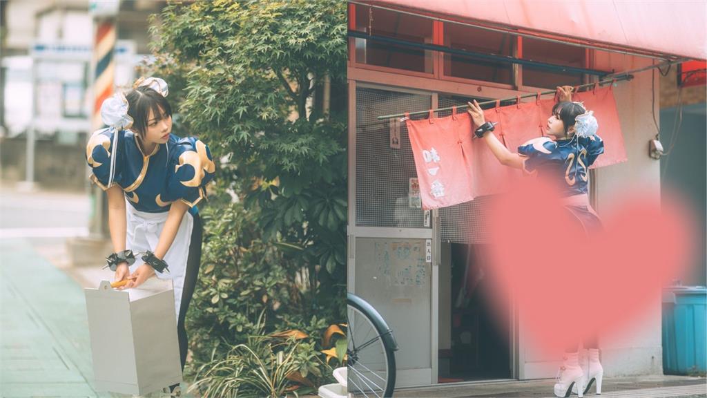 日本Coser「快打旋風」1角色大玩火！「真人版春麗」超精壯大長腿700萬人搶看