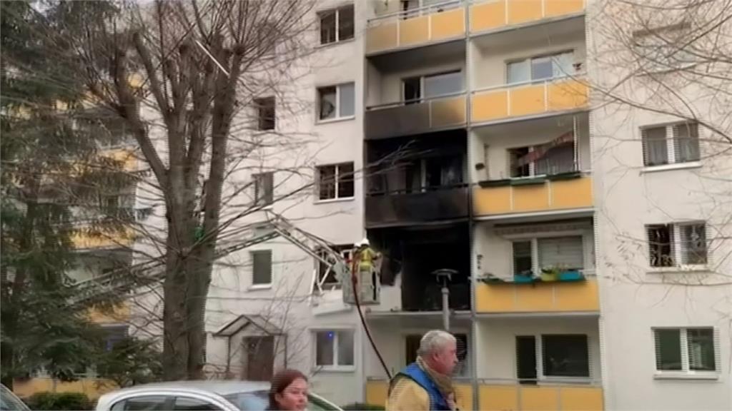 德國東部5層樓公寓大爆炸 至少1死25傷