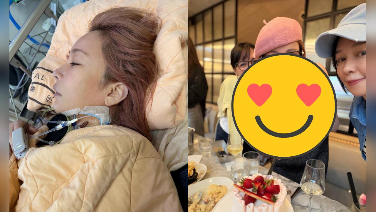 温嵐病危搶救後首露臉！私照洩「真實狀況」網驚：瘦了好多　生日願望惹鼻酸