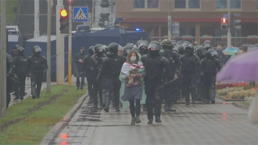 最殘暴清場　白俄羅斯連9周抗議