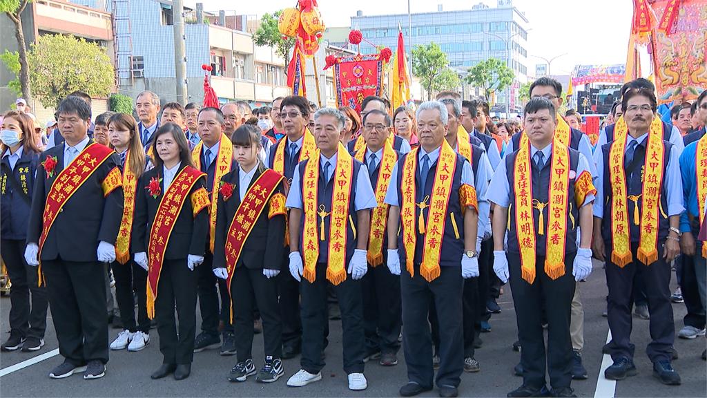 大甲媽回鑾清水市區　分靈廟宇豐原鎮清宮聘為「參香」淵源40年