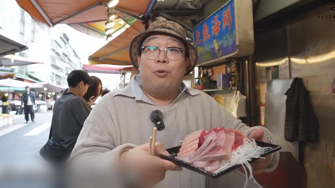 被台北生魚片店分量嚇壞　泰國娘娘評壯觀：怕我們吃不飽