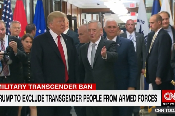惹議！軍方開銷大 川普擬禁跨性別從軍