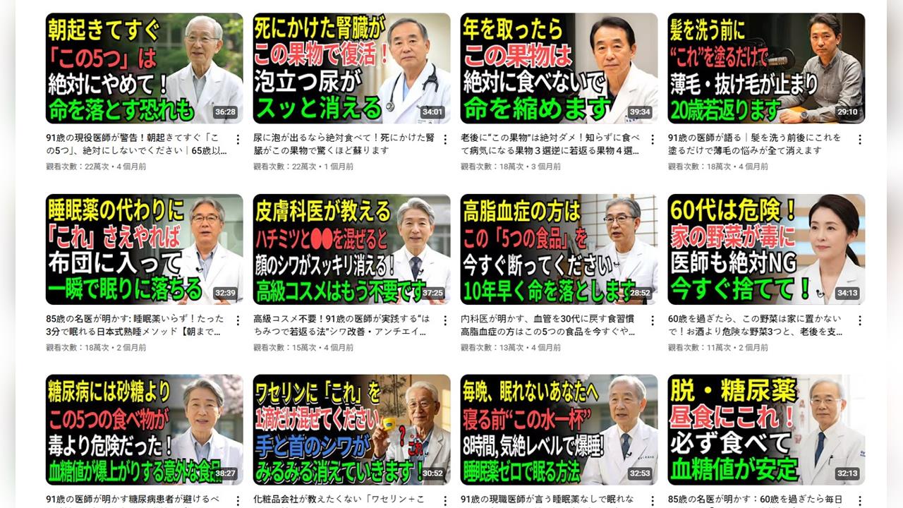 AI生成假醫師影片流竄！　誤信錯誤醫療知識小心傷身