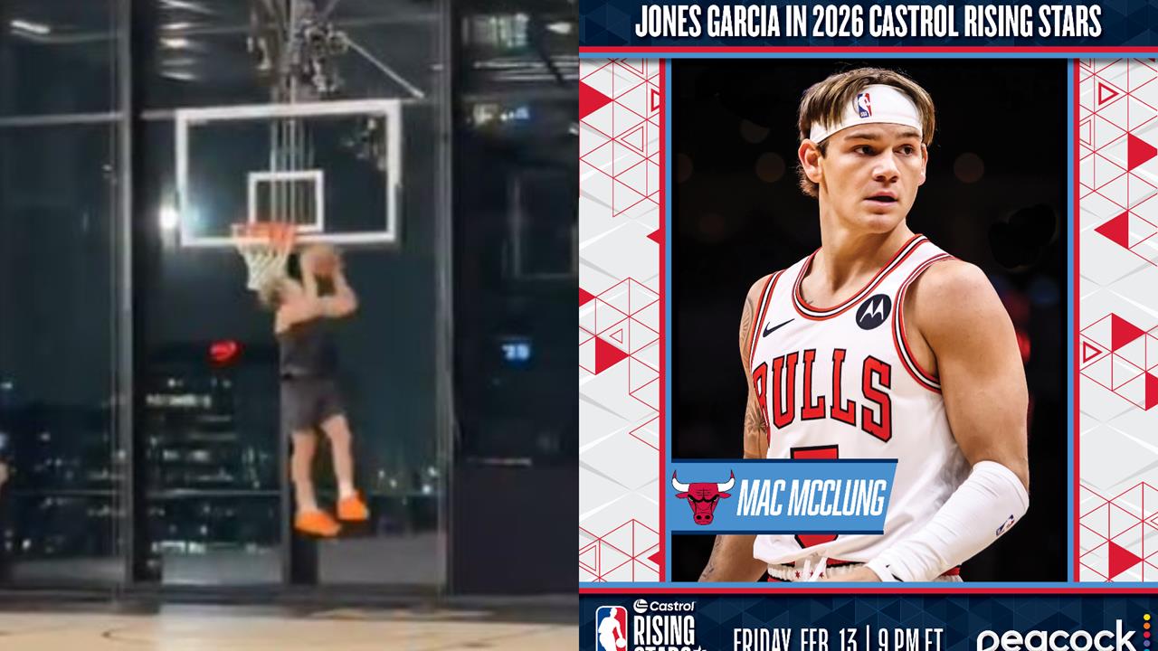 NBA(影)／這球太秀！三屆灌籃王「空中接力180度爆扣」　麥克朗新身分戰明星周