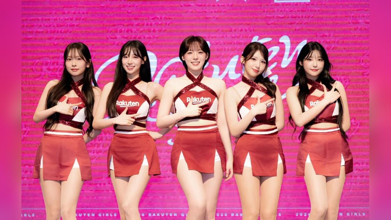 中職(影)／樂天「韓籍五本柱」華麗合體亮相！桃猿新球季應援團再度升級