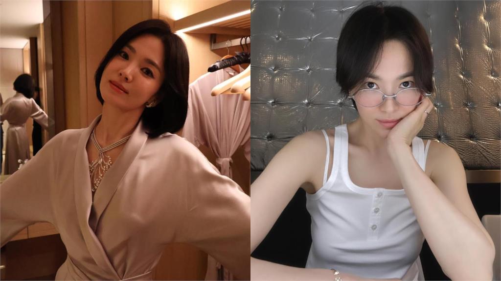 44歲宋慧喬0濾鏡美照宛如大學生！「眼鏡＋白背心」凍齡臉蛋網驚：嫩到不科學