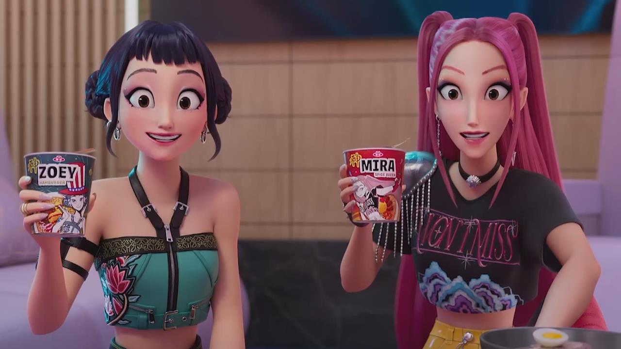 獵魔女團全球爆紅　南韓泡麵出口破15億美元