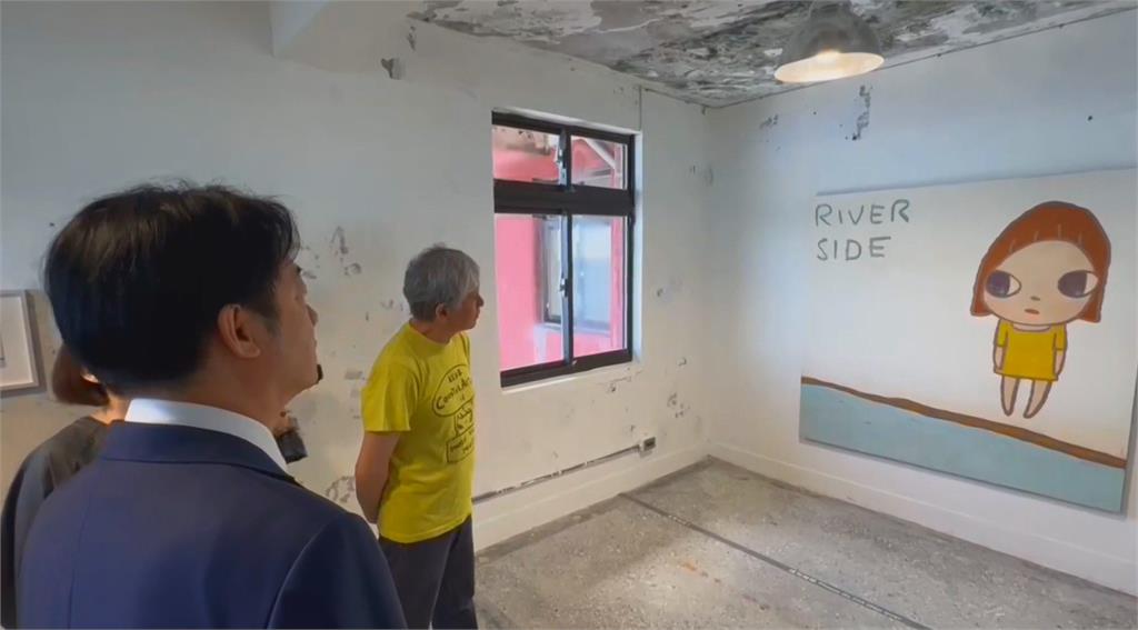 奈良美智金瓜石開展！　嗨喊「握手2任總統