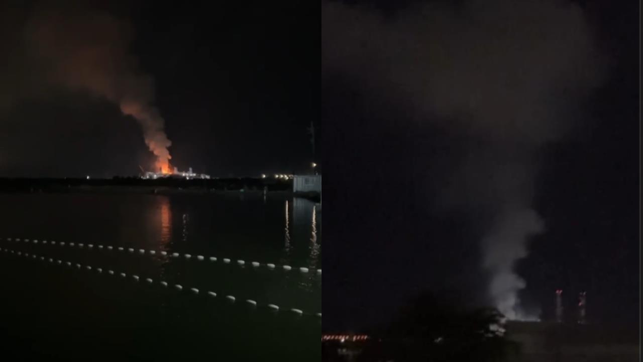高雄興達電廠「巨大爆炸」驚現強烈震動！目擊者曝「第一現場」狀況：炸超大聲