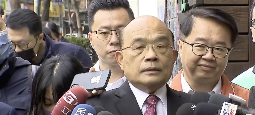 全力支持賴清德!蘇貞昌一早現身投票:希望黨員們讓幫助他更順利推動黨務