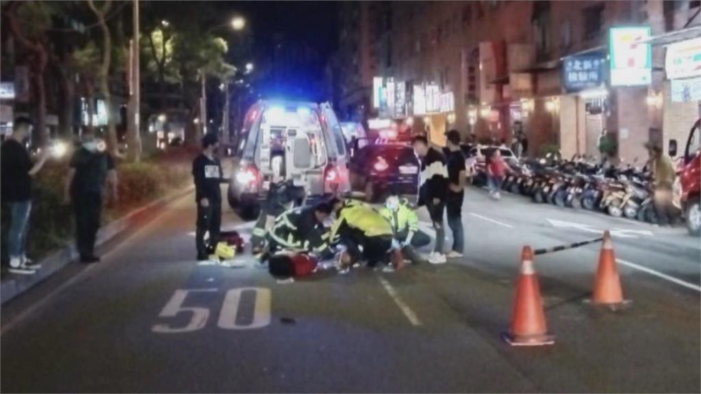 7旬尼姑穿越馬路遭騎士撞死　機車滑行波及3人輕傷