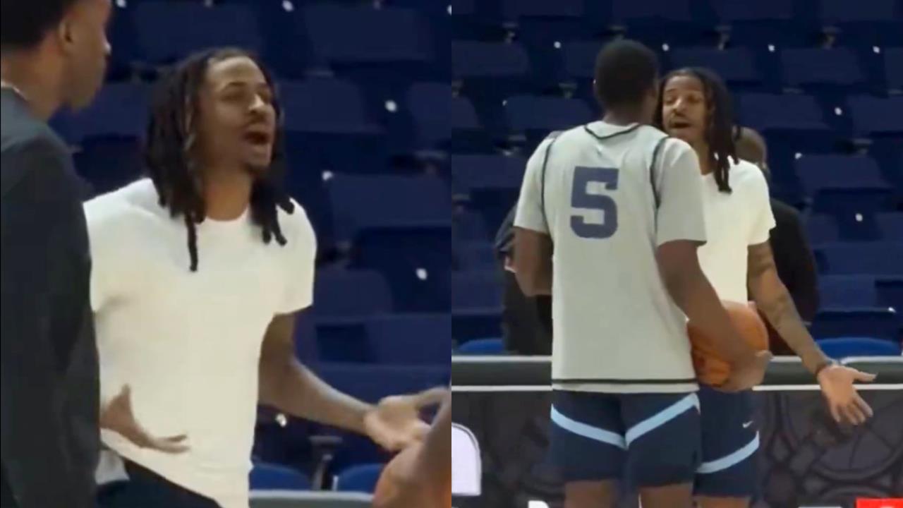 NBA(影)/吵架了!莫蘭特被直擊與灰熊隊友「激動爭論」交易大限前轉隊機率飆升