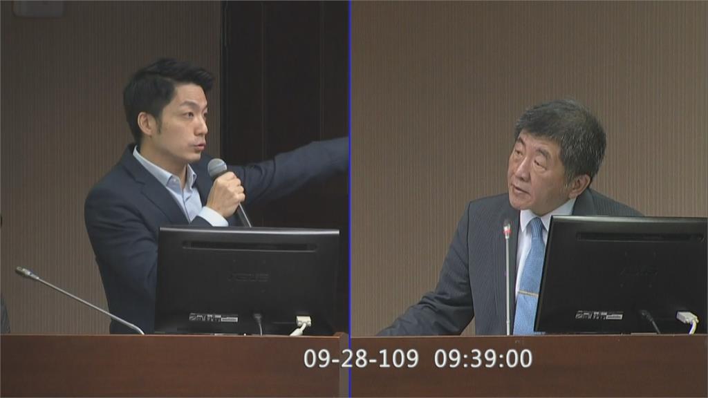 蔣萬安對決陳時中 北市長前哨戰衛環質詢台辯論美豬 像極了「選舉」