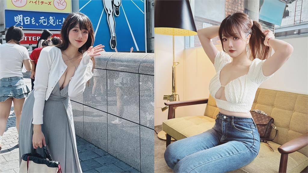 辣模試穿「奇怪比基尼」自嘆好猛　極細粽葉「這樣包」網嗨喊：想吃肉粽