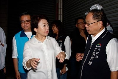 「丹娜絲」來襲前台中連淹2天 盧秀燕「媽媽市長」反罷免助選行程被打斷