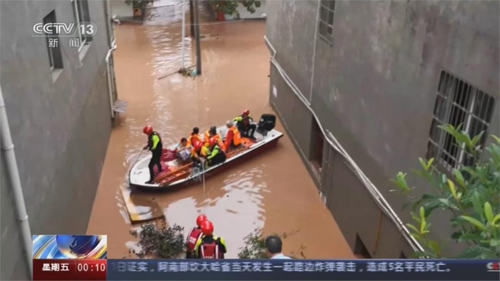 長江第四號洪水形成 8年最大洪峰過境四川宜賓