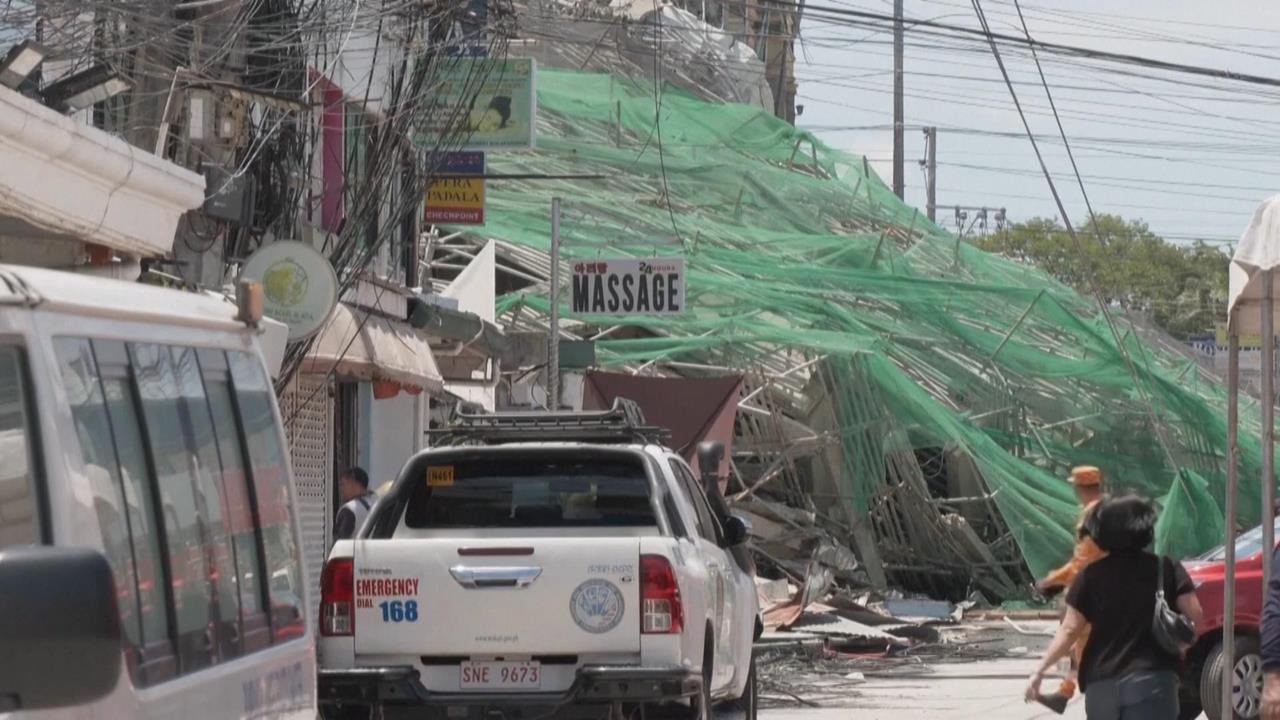菲律賓9樓興建中建築倒塌！　釀至少逾20人失聯