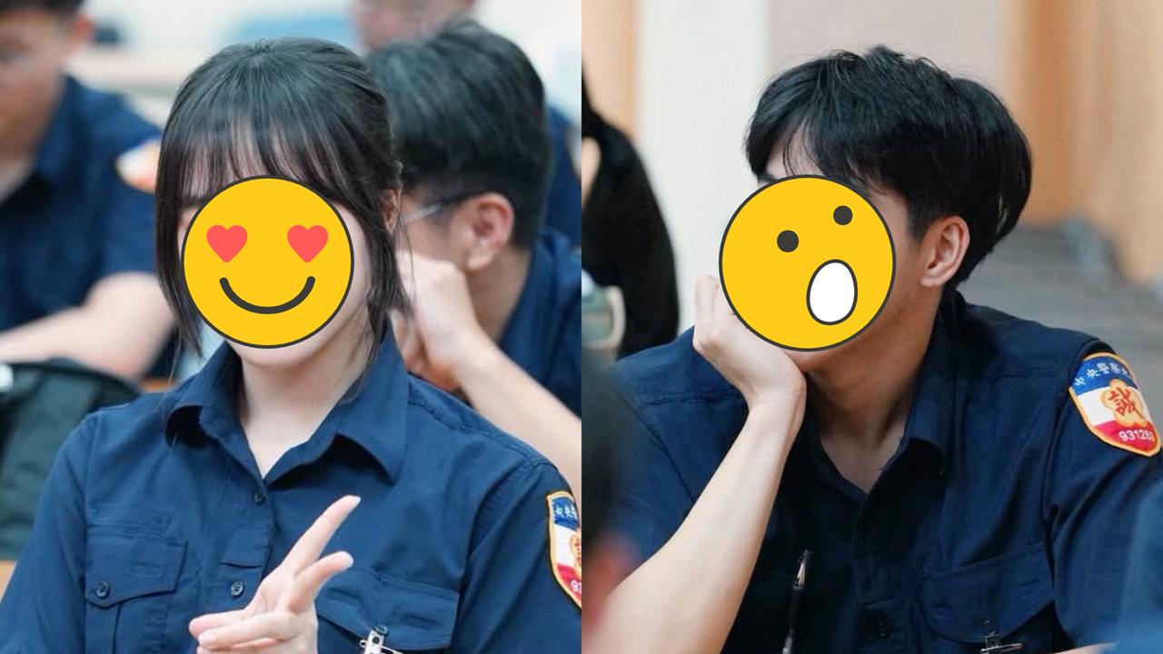 高雄警局實習生暴紅！「仙氣女警、警界張孝全」亮相　網驚呆：偶像訓練營？