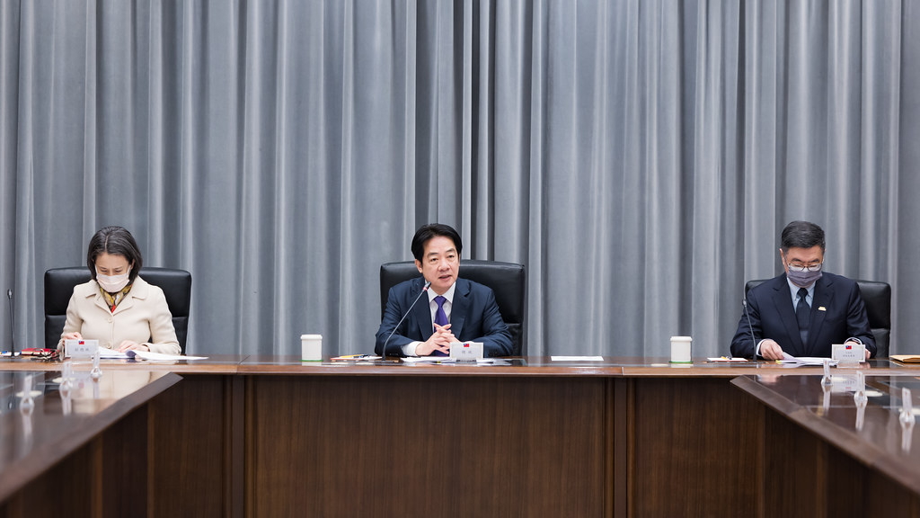 快新聞／川普對等關稅宣布在即　賴清德昨傍晚總統官邸召開會議