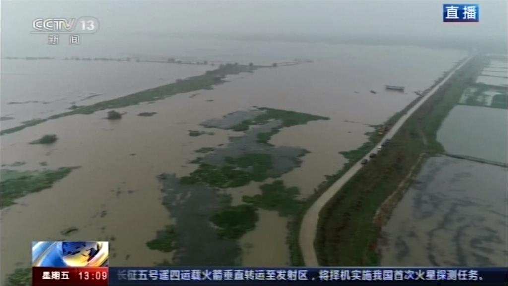 中國水患續燒 <em>三峽大壩</em>水位超過160公尺