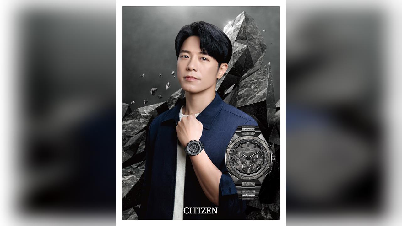 演唱會後好消息！ 韋禮安再接CITIZEN男錶代言秀帥勁 出鏡演繹「光的力量」
