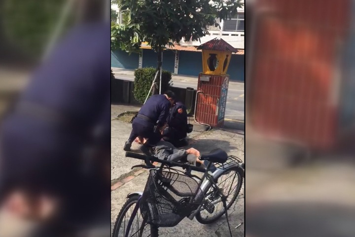 男追女追到派出所 不斷謾罵當場遭警壓制