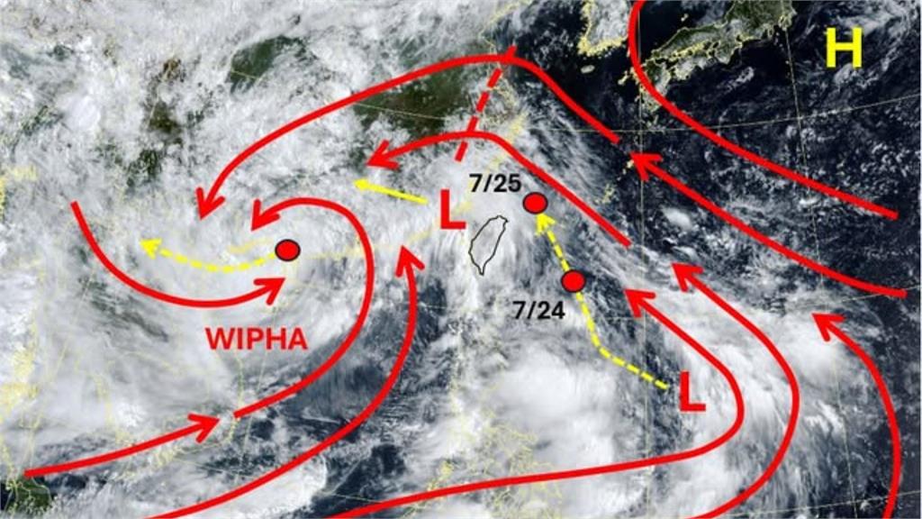 東半部暴雨狂炸! 97W發展中恐釀成輕颱專家曝 「這天」最接近台灣