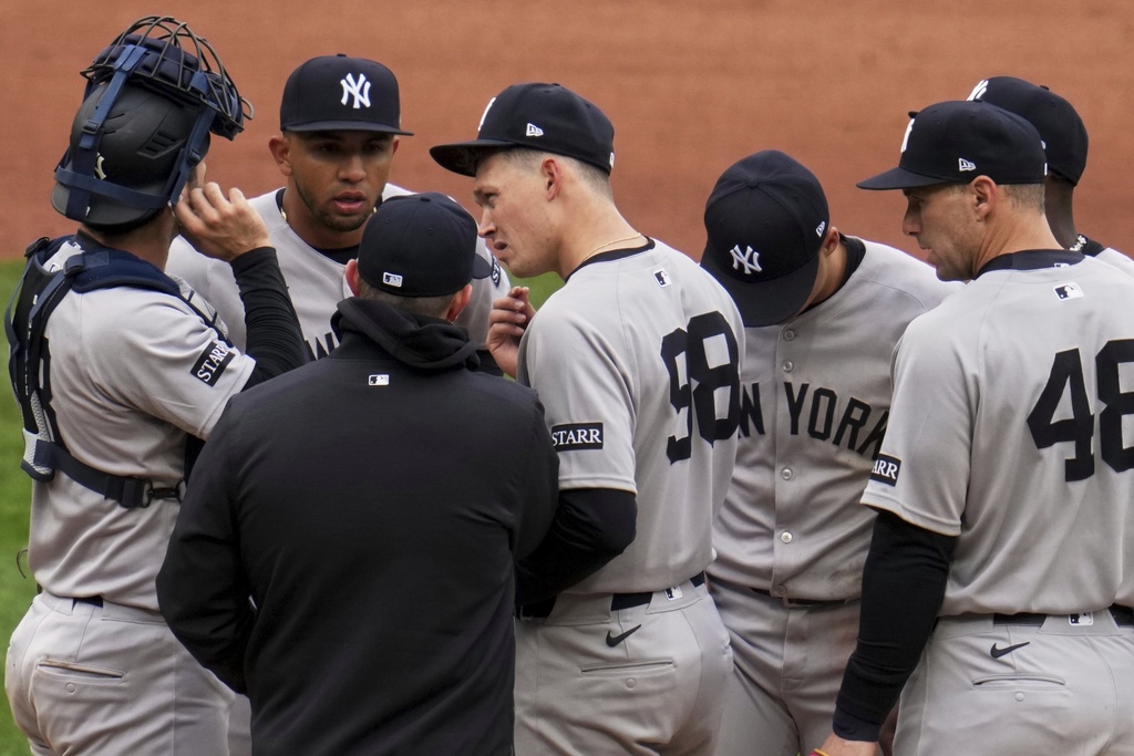 MLB(影)/「魚雷球棒」效果失靈?洋基本季少見全場0轟被敲再見安吞敗