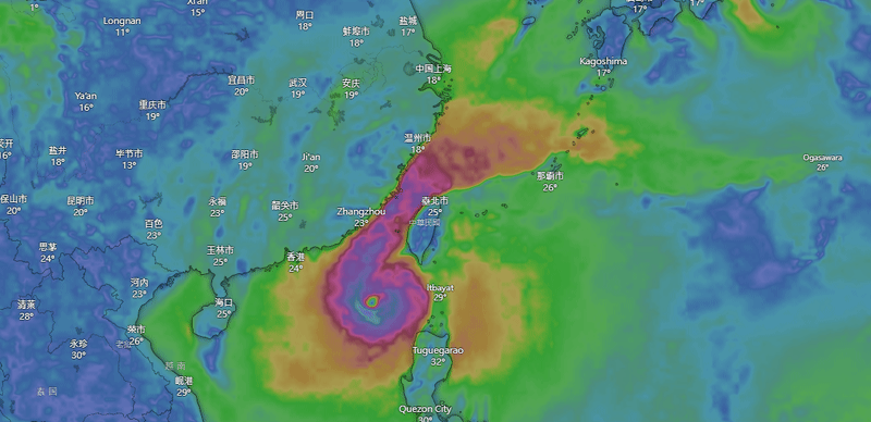 鳳凰北轉直衝台灣⋯暴風圈週三觸陸！專家曝「10縣市」颱風假最有機會