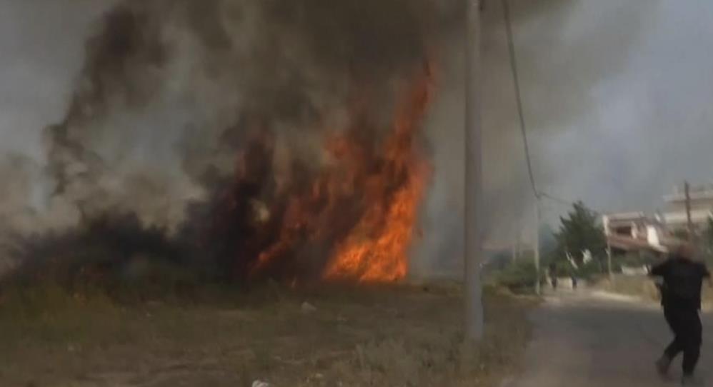 快新聞／希臘野火蔓延燒第9天　當局下令民眾撤離家園