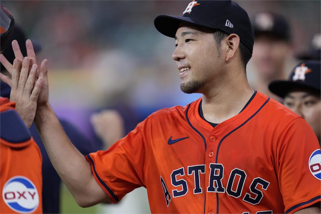 MLB（影）／「先發=勝利」菊池轉隊獲幸運體質！　太空人再見轟奪三連勝