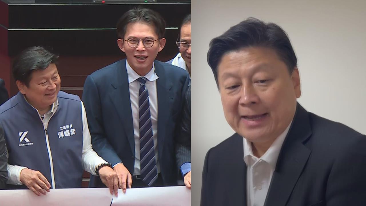 被問「找黃國昌搭檔副總統？」　傅崐萁秒閃跳針回1話