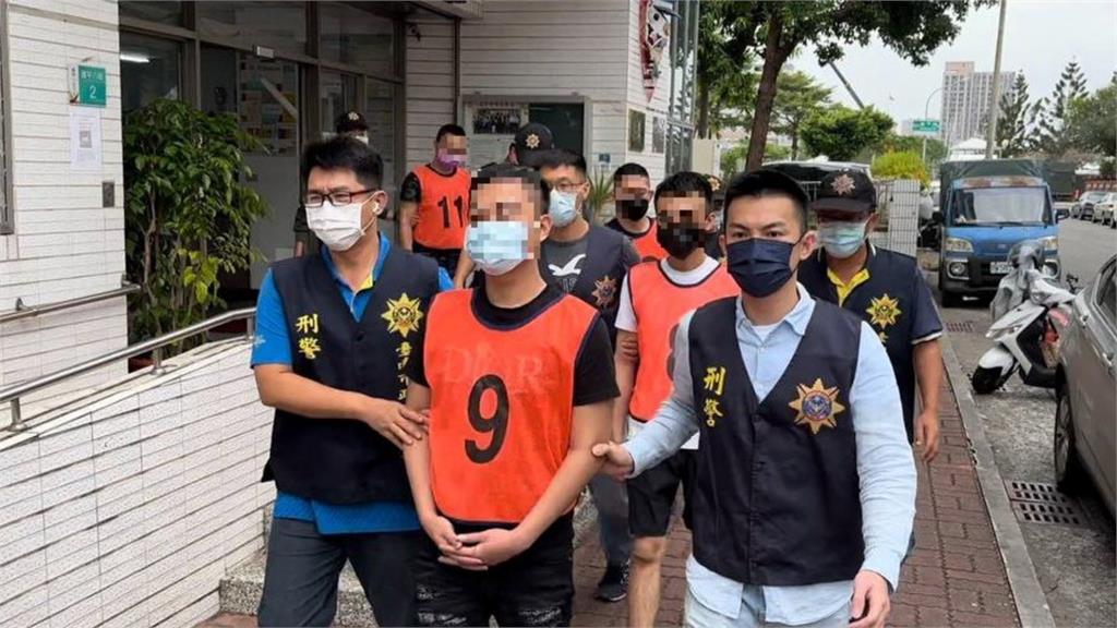 糾眾砸店破壞惡名昭彰 警蒐證逮四嫌