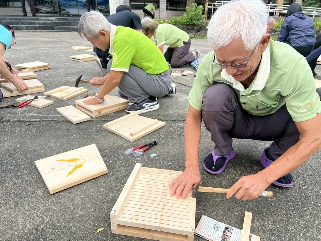 雙流森林遊樂區保育工作坊 動手打造蝙蝠庇護所