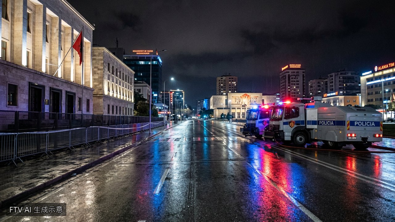 阿爾巴尼亞反政府示威爆衝突　青年包圍教育部