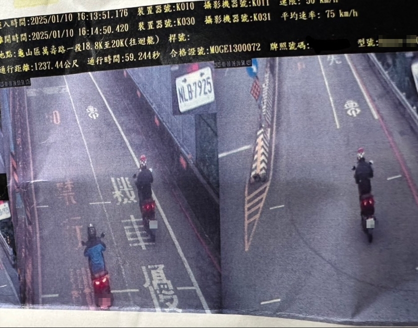 「這路段」區間測速失準？網友對比「一關鍵」質疑：超速被多出10公里