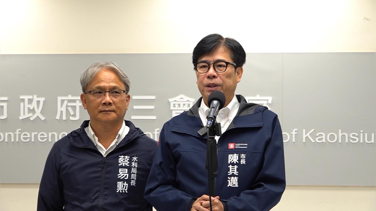 快新聞／高雄68條土石流黃色警戒「撤離1904人」　陳其邁：料敵從寬