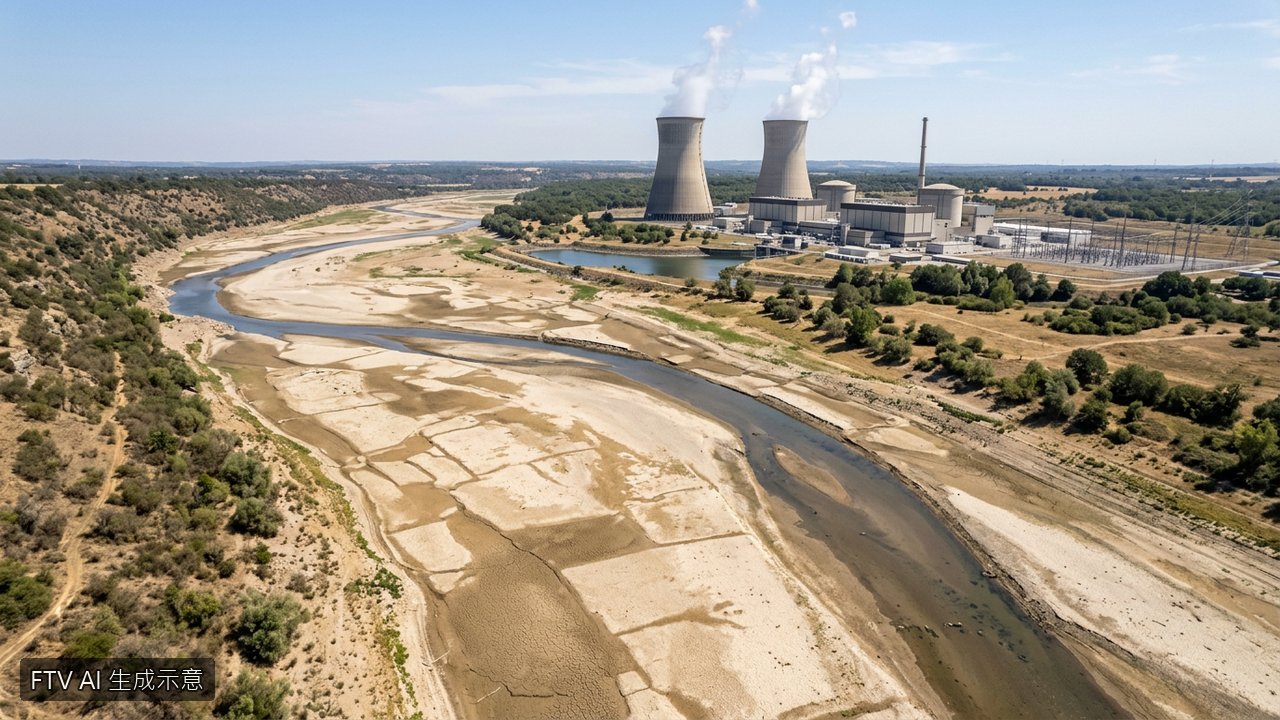多瑙河水位創新低　羅馬尼亞核電廠面臨停機危機