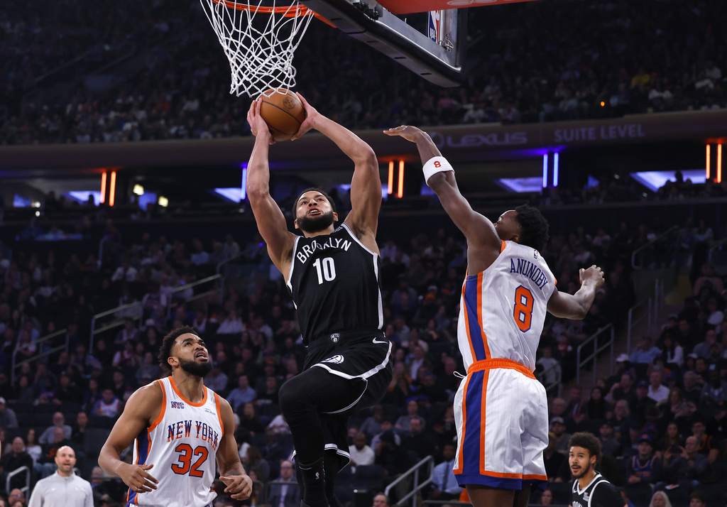 NBA(影)／客場熱身練投「一球未進」　籃網西門始終無法突破投籃罩門