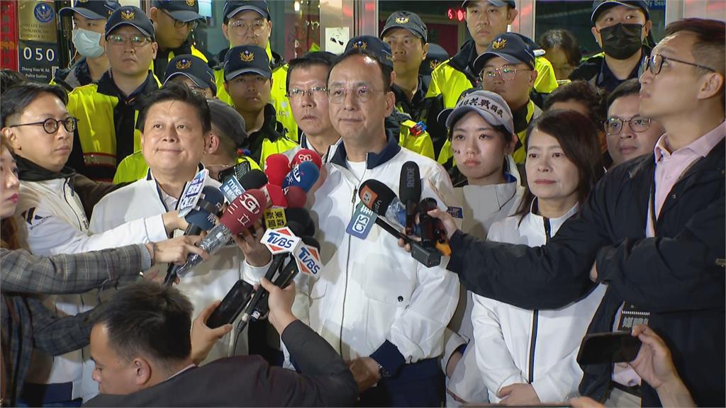 快新聞／426結束後朱立倫直奔警局「投案」　中正一：函送偵辦
