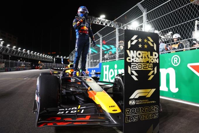 F1／紅牛一哥連四季封王！　維斯塔潘賭城第五位衝線力保車手冠軍
