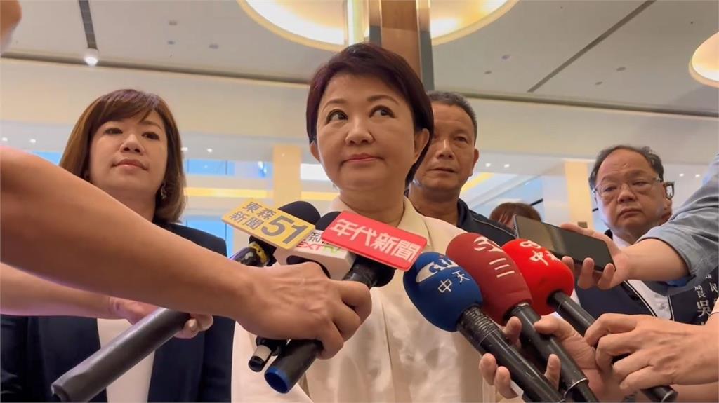 快新聞／找胡志強代理競選國民黨主席？　盧秀燕「轉兩次眼球」反應曝