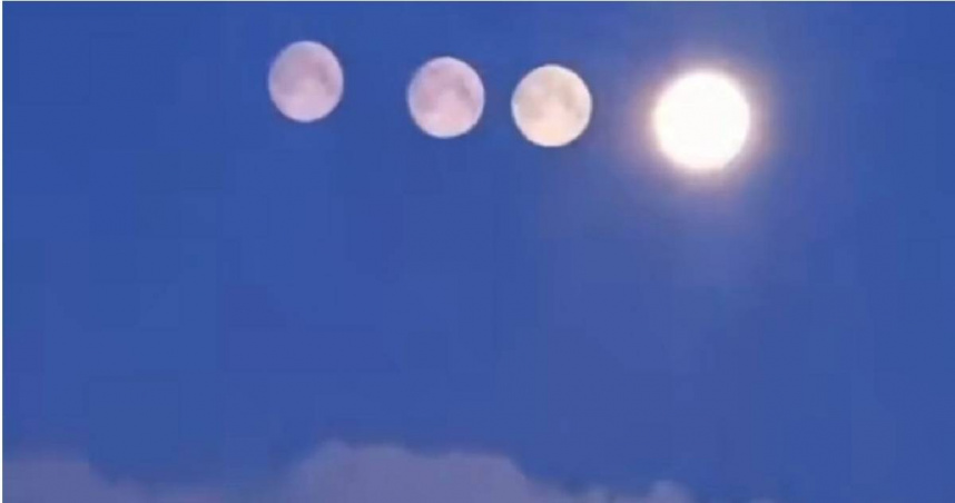 俄羅斯聖彼得堡夜空驚現「4顆月亮」　專家分析成因